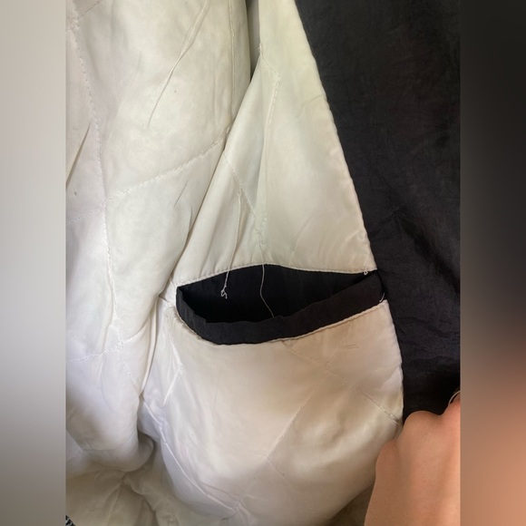 Vintage Adidas Black with White Embroidery Logos Unisex Style 90s 80s Zip Front - Picture 7 of 7